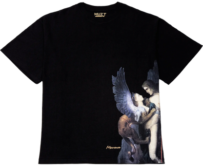 Playera Oversize Mujer - Œdipe et le Sphinx