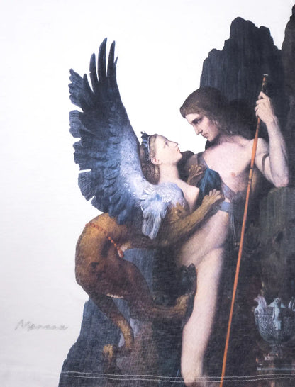 Playera Regular Hombre - Œdipe et le Sphinx