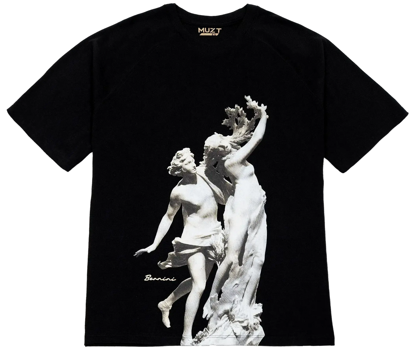 Playera Oversize Raglán Hombre - Apolo e Dafne