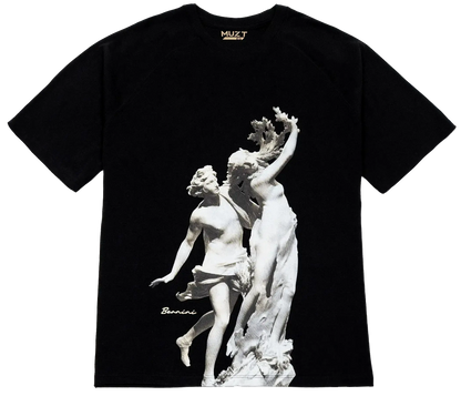 Playera Oversize Raglán Hombre - Apolo e Dafne