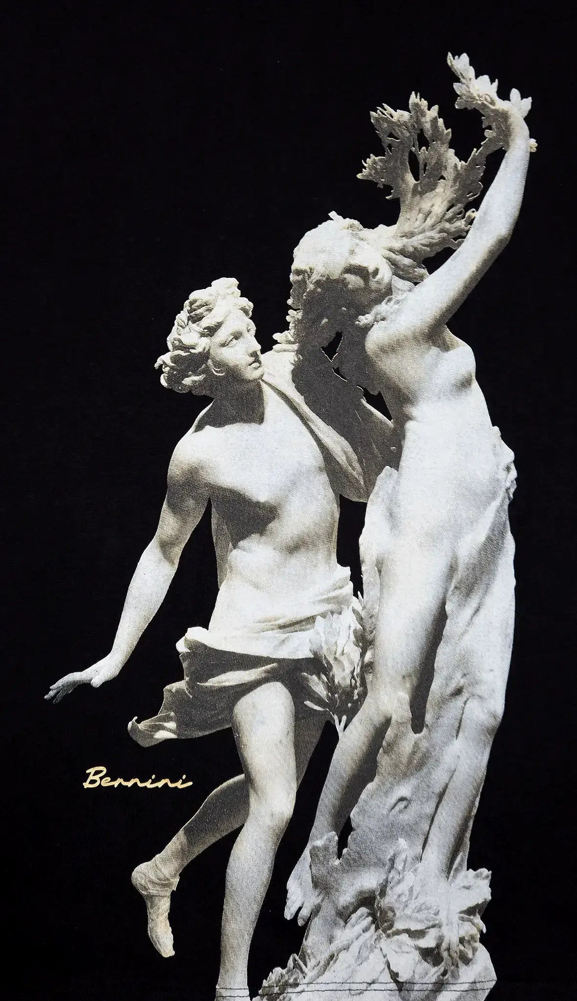 Playera Oversize Raglán Hombre - Apolo e Dafne