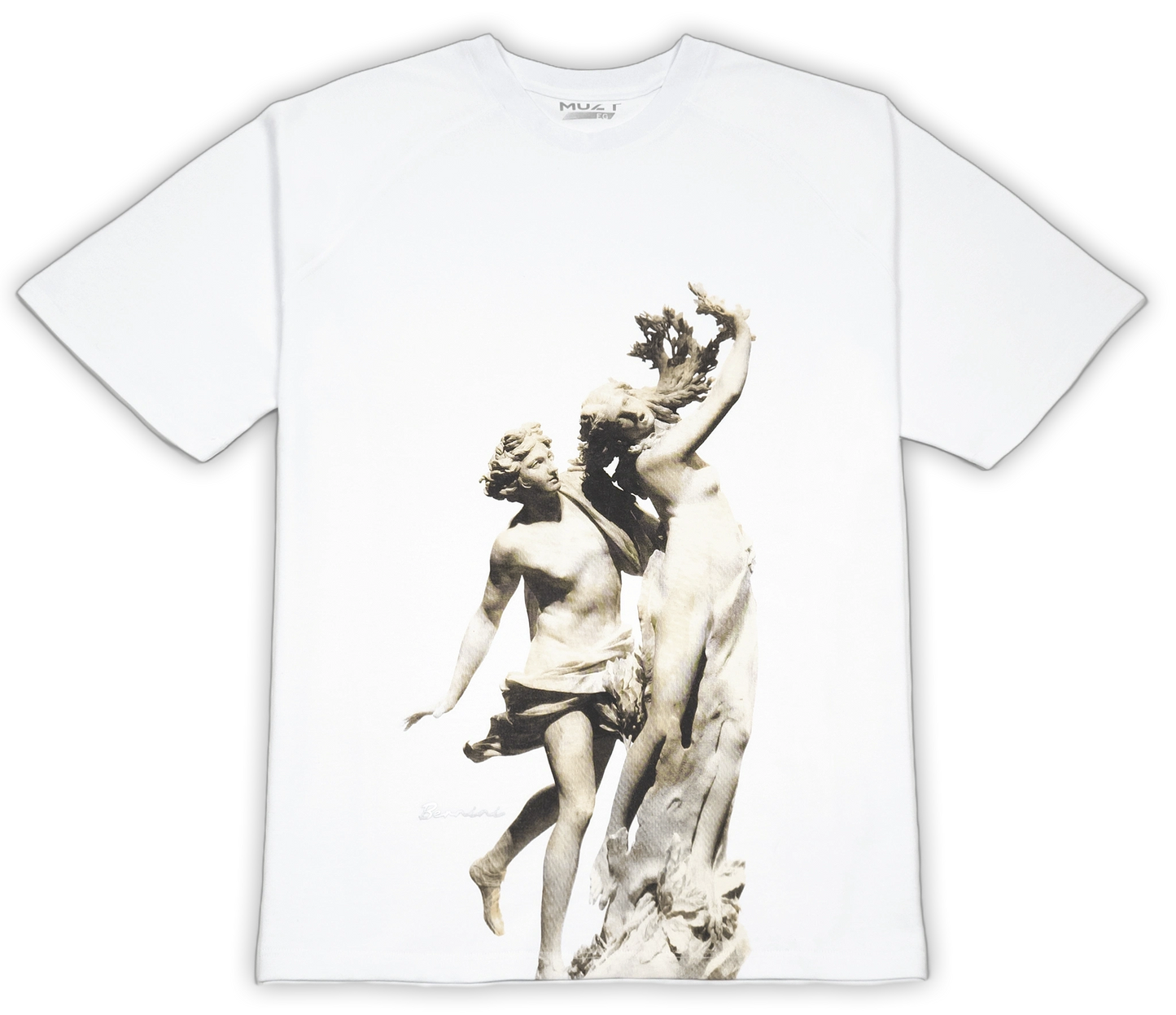 Playera Oversize Raglán Hombre - Apolo e Dafne