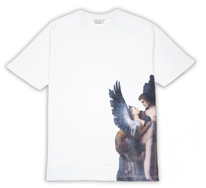 Playera Oversize Raglán Hombre - Œdipe et le Sphinx