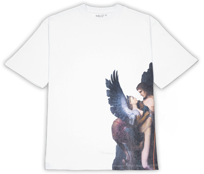 Playera Oversize Hombre - Œdipe et le Sphinx