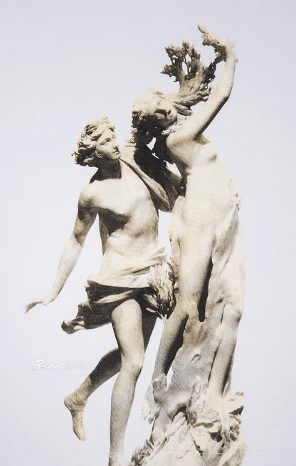 Playera Oversize Raglán Hombre - Apolo e Dafne