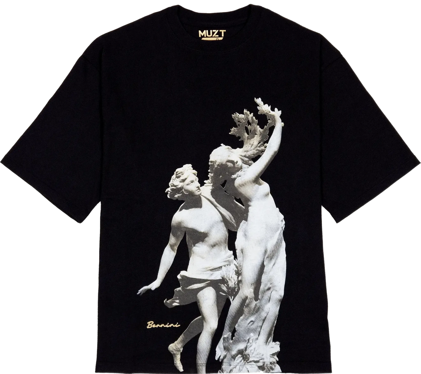 Playera Oversize Hombre - Apolo e Dafne