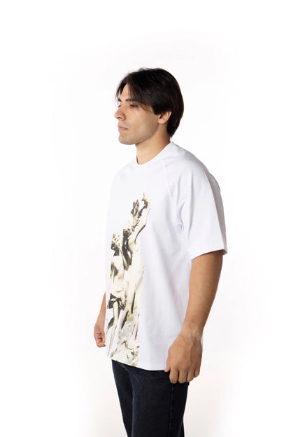 Playera Oversize Raglán Hombre - Apolo e Dafne