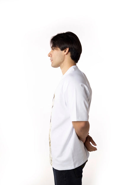 Playera Oversize Raglán Hombre - Apolo e Dafne