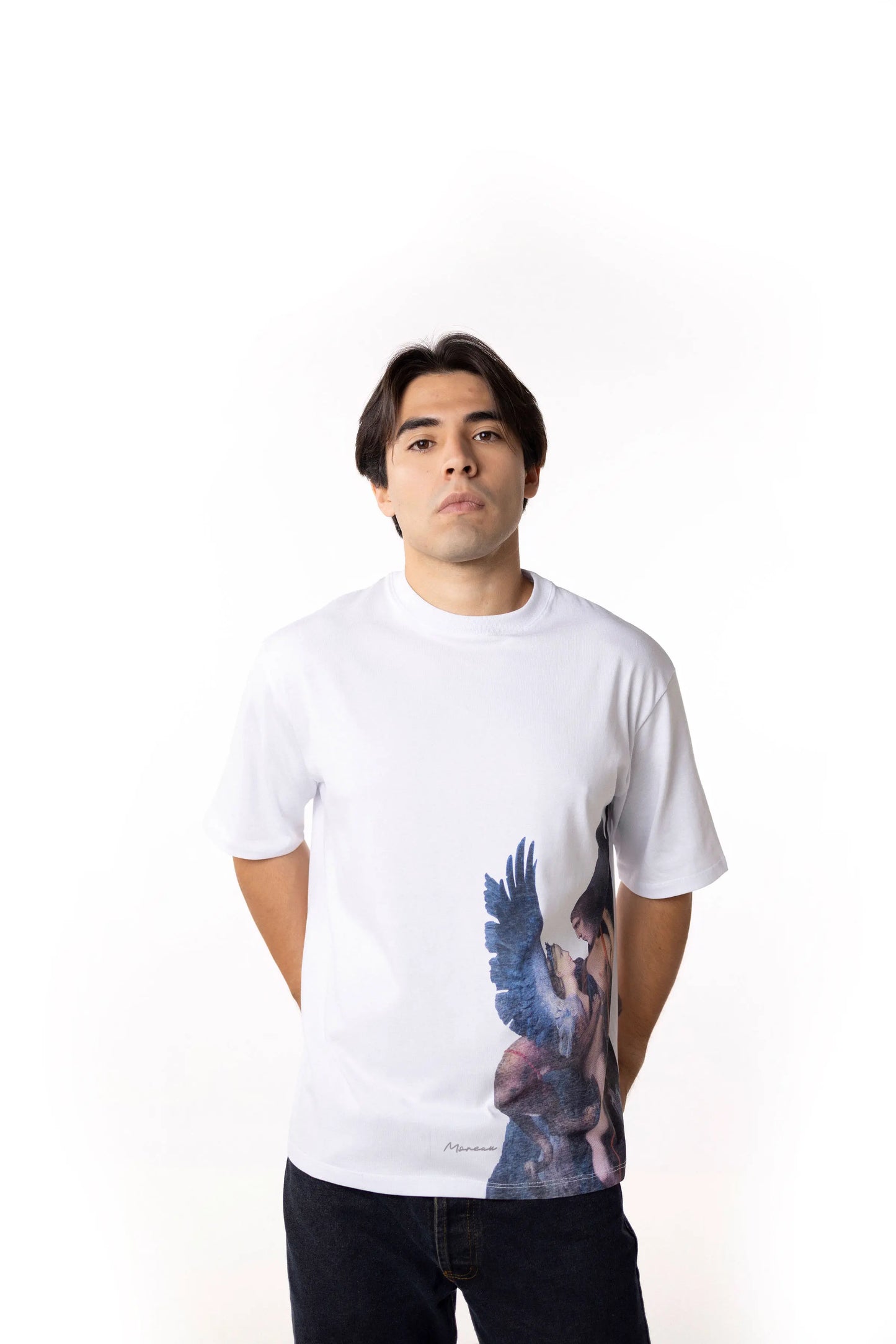 Playera Oversize Hombre - Œdipe et le Sphinx