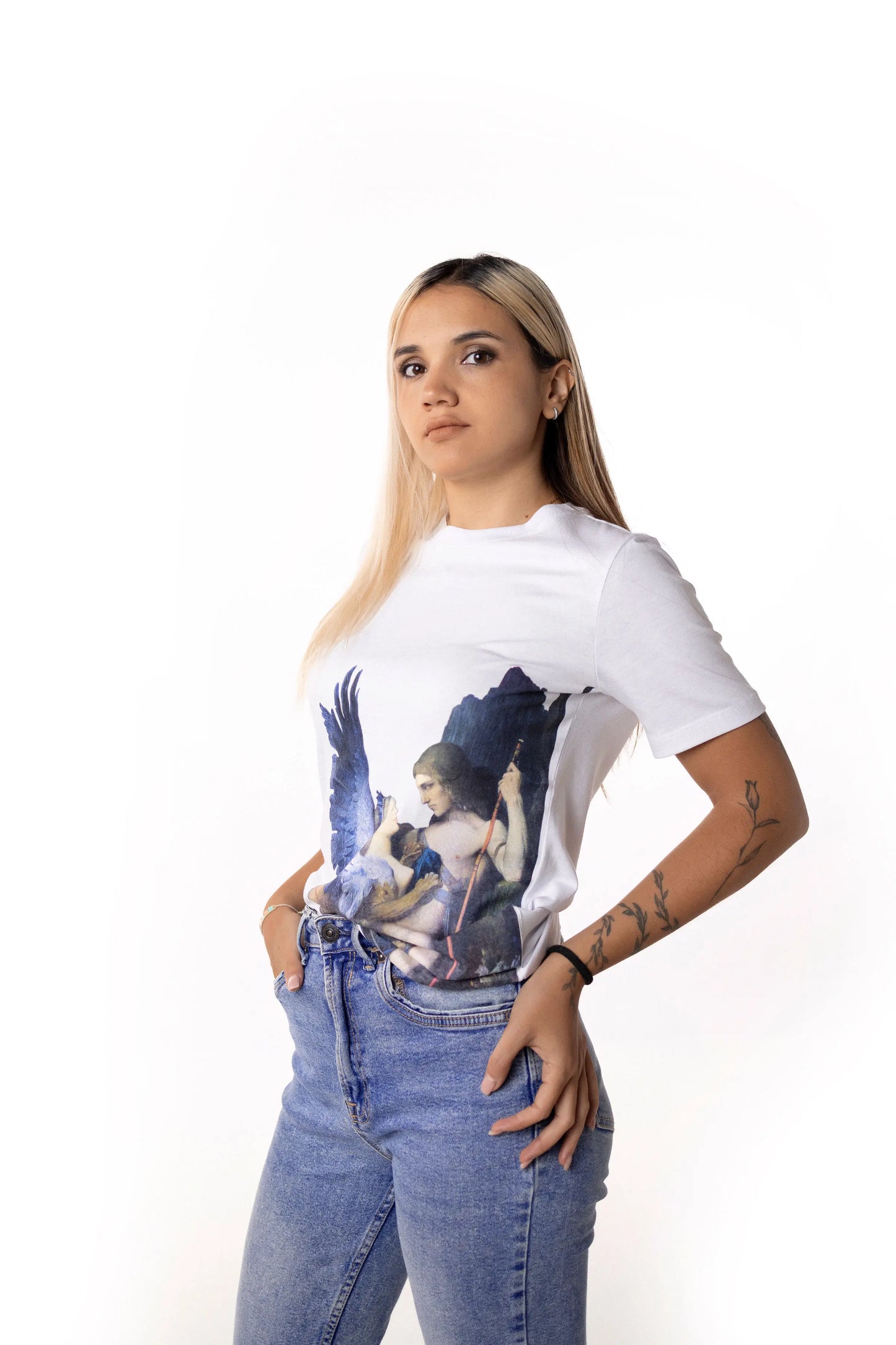 Playera Regular Mujer - Œdipe et le Sphinx