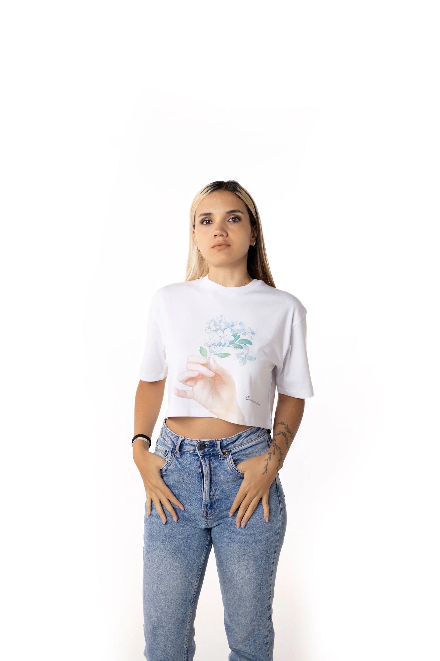 Crop Top Mujer - La Marquise de Pompadour