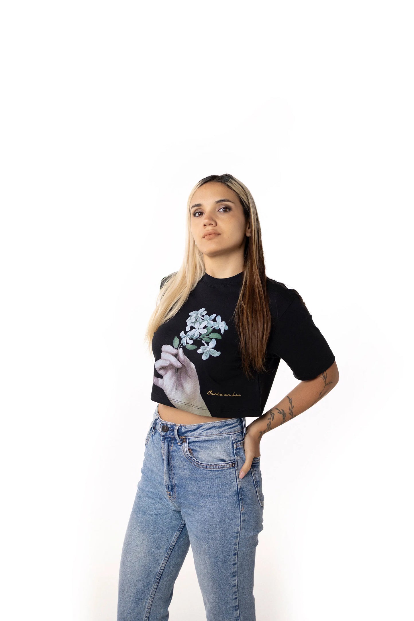 Crop Top Mujer - La Marquise de Pompadour