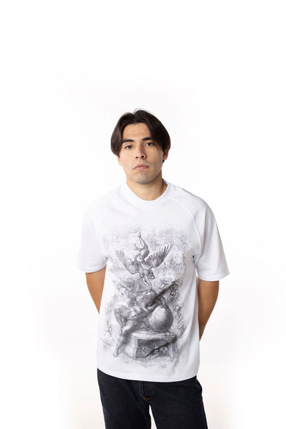 Playera Oversize Raglán Hombre - Il Sogno