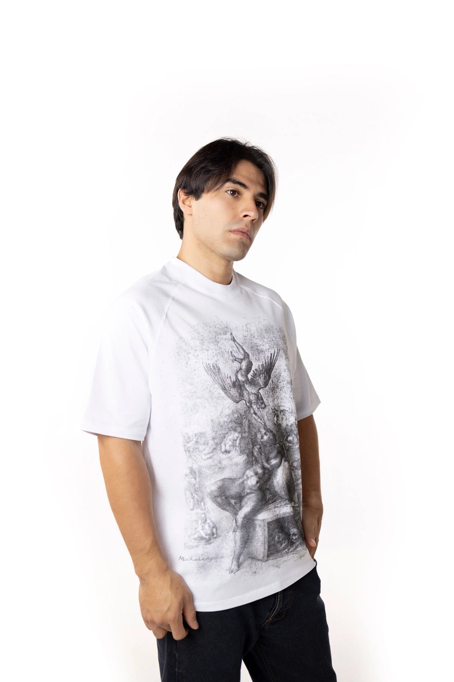 Playera Oversize Raglán Hombre - Il Sogno