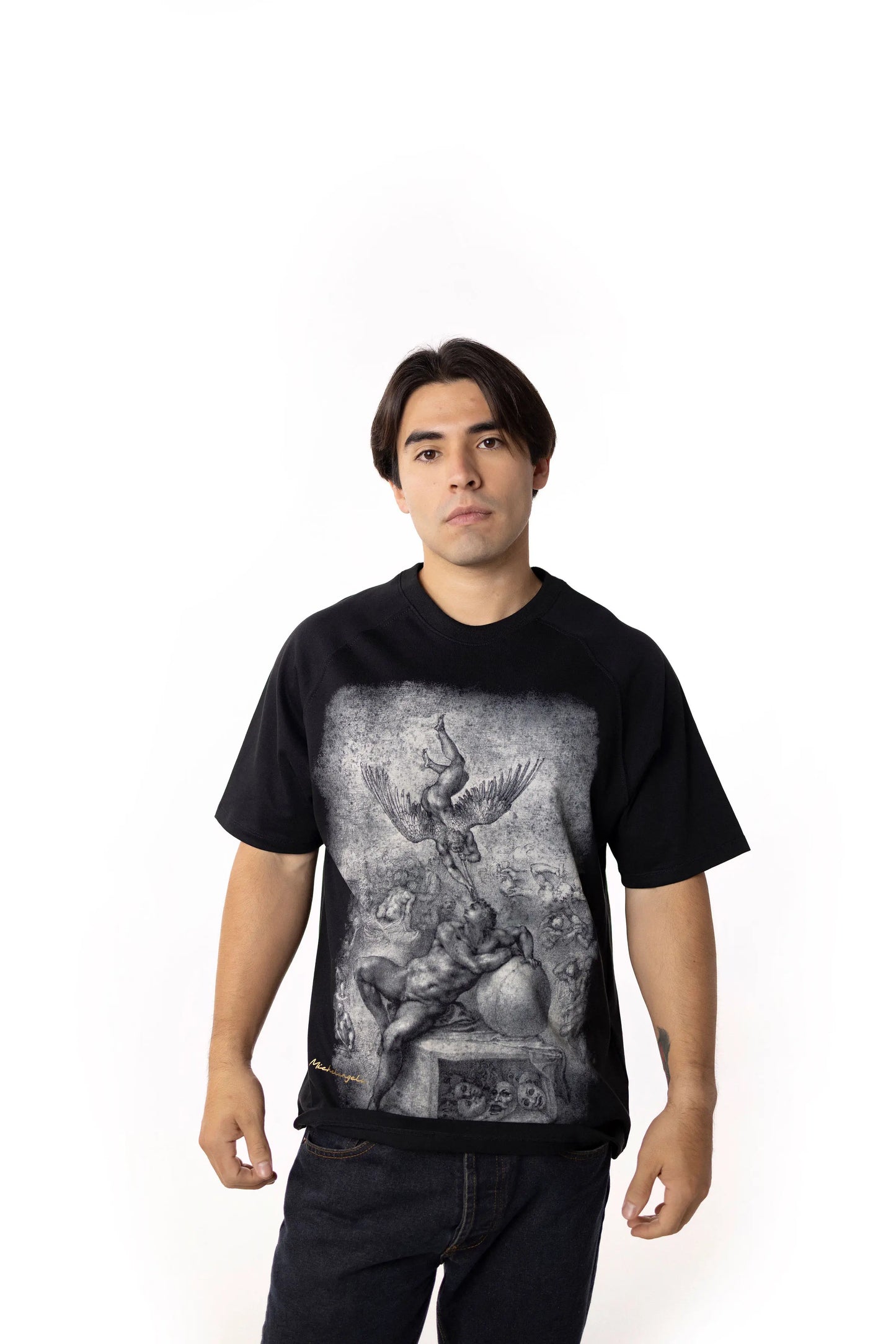 Playera Oversize Raglán Hombre - Il Sogno